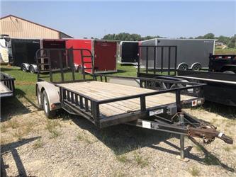  83 x 16' Utility With ATV Side Ramps and Removabl