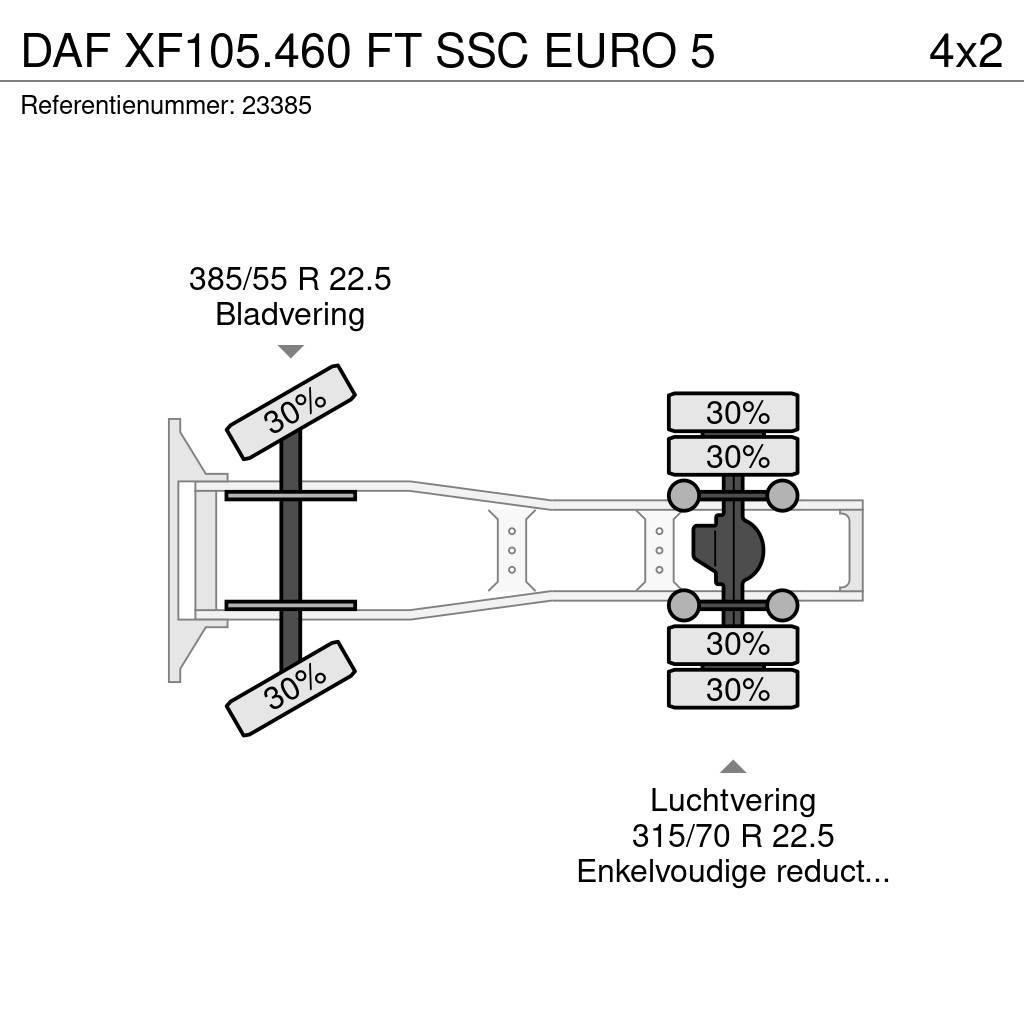 DAF XF105.460 FT SSC EURO 5 Тягачі