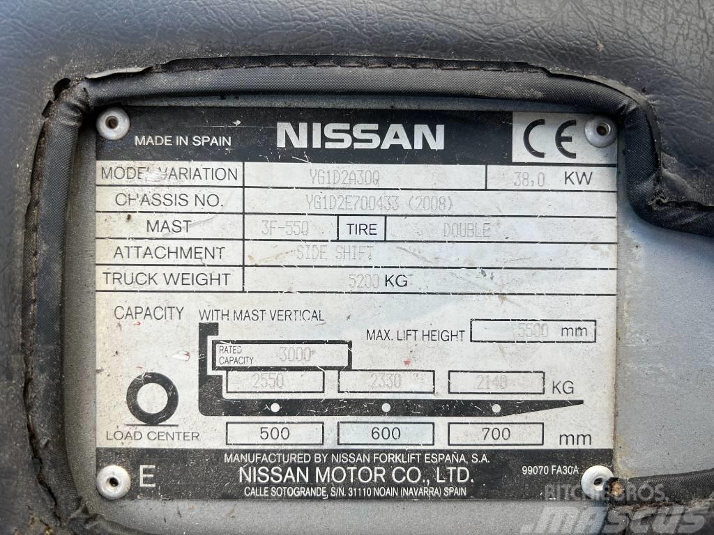 Nissan DX 30 Дизельні навантажувачі