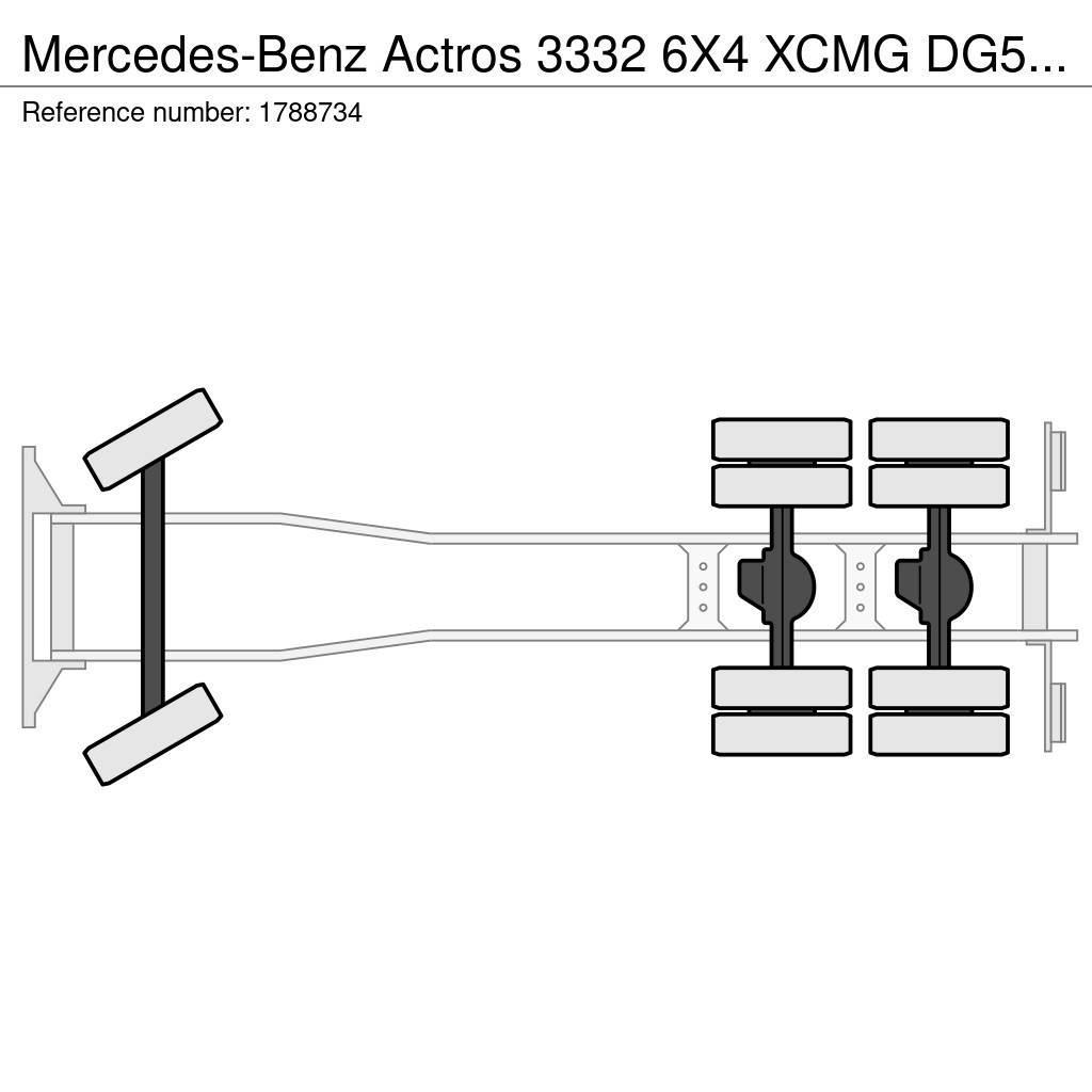 Mercedes-Benz Actros 3332 6X4 XCMG DG53C FIRE FIGTHING PLATFORM Автовишки на базі вантажівки