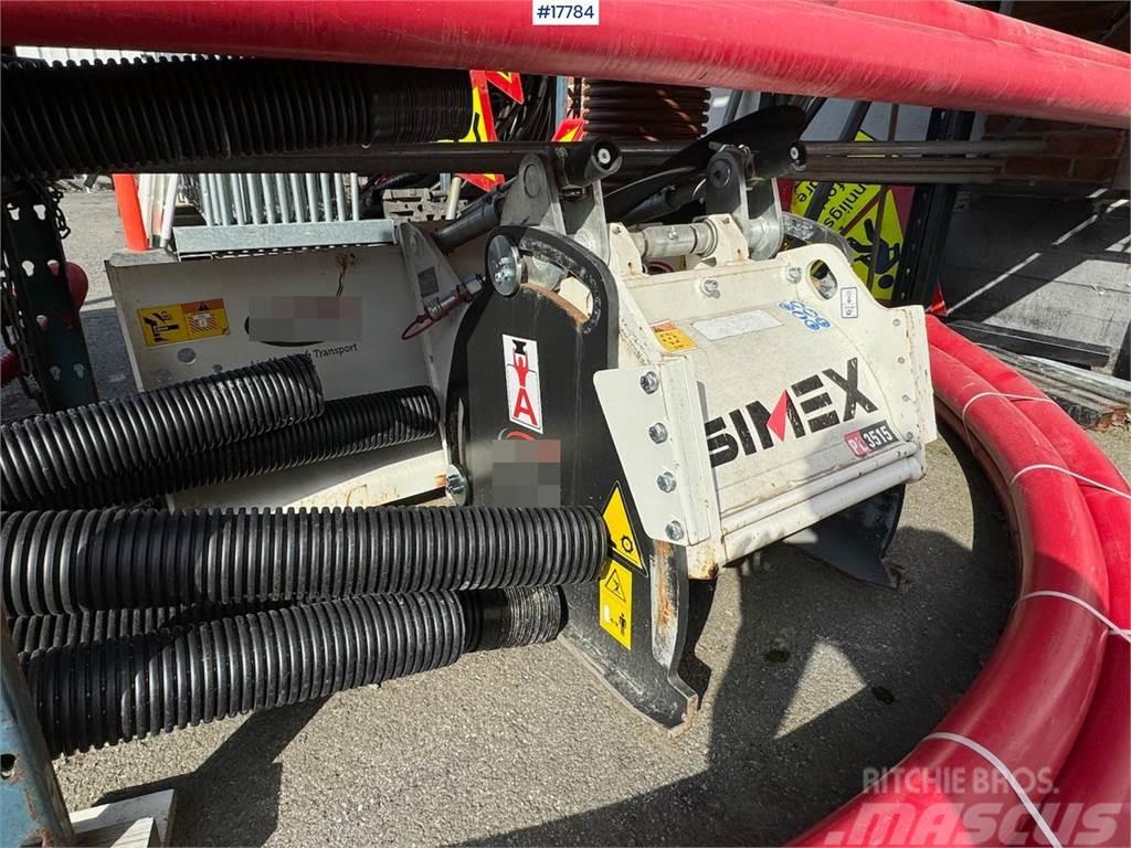 Simex PL3515 Asphalt cutter for wheel loader Інше обладнання