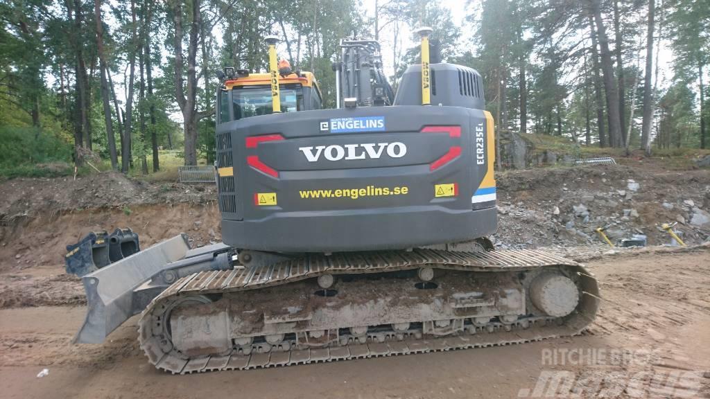 Volvo ECR 235 EL, UTHYRES Crawler excavators