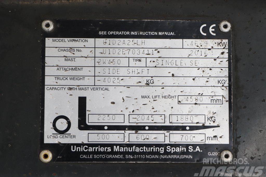 UniCarriers U1D2A25LH Газові навантажувачі
