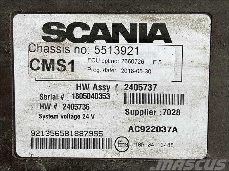 Scania  CMS ECU 2660726 Електроніка