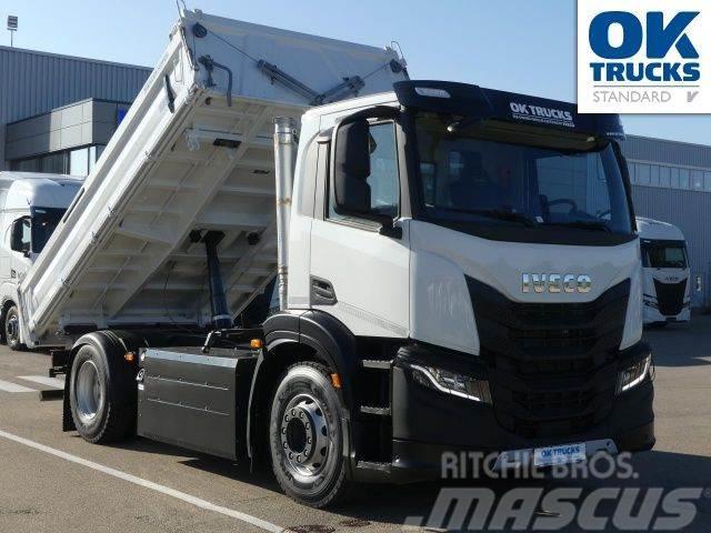 Iveco S-Way AD190S40/P CNG 4x2 Meiller AHK Intarder Самоскиди