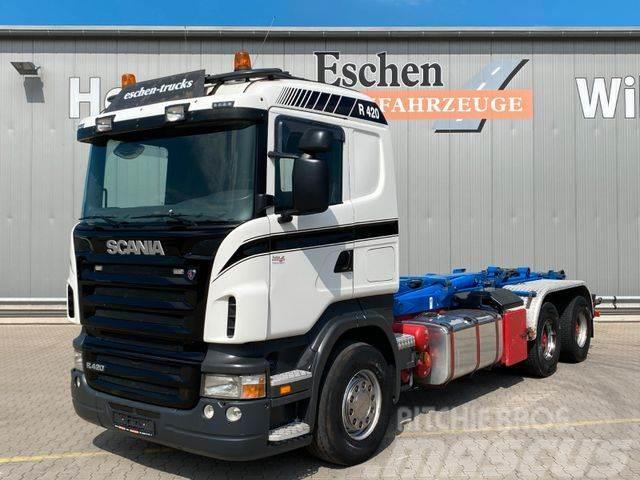 Scania R420 | MEILLER RK20.70*Retarder*AHK*Standheizung Вантажівки з гаковим підйомом