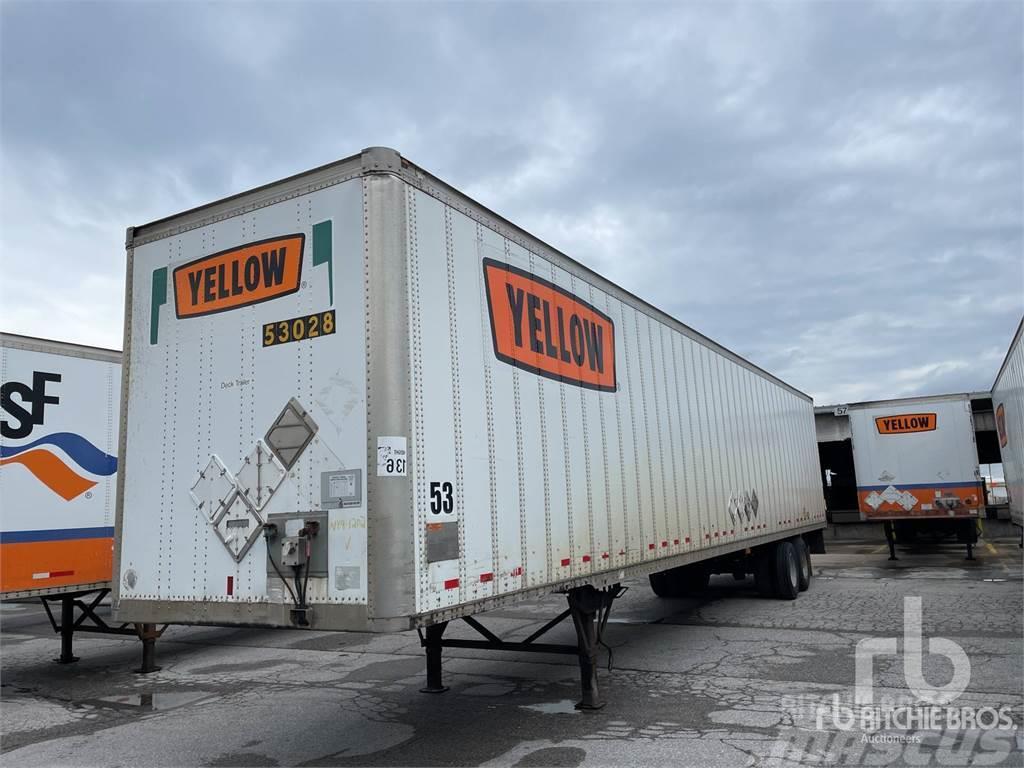 Wabash 53 ft T/A Box body semi-trailers