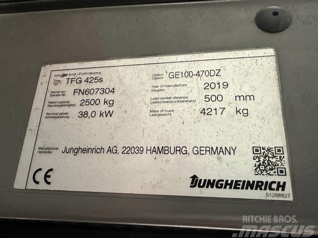 Jungheinrich TFG 425s - TRIPLEX 4,7 m Газові навантажувачі