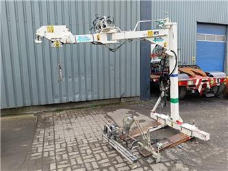 Rabaud probst 737 A27 curbstone laying clamp hijsarm bielzen