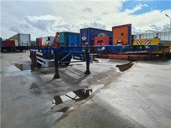 Renders 3 AXLE CONTAINER CHASSIS 40FT 2X20FT 20FT MIDDLE C
