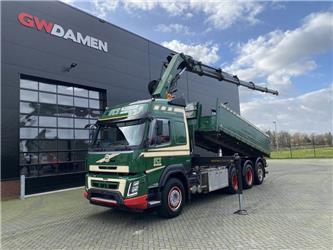 Volvo FMX 500 8x4 Tridem Kipper /Kraan Euro 6