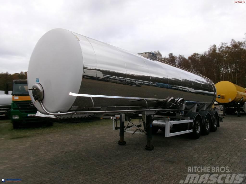 Maisonneuve Food tank inox 30 m3 / 1 comp Tanker semi-trailers