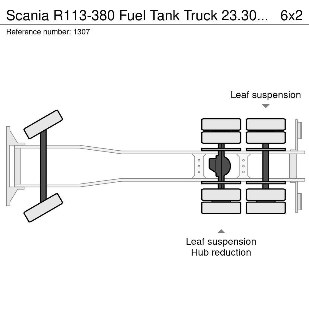 Scania R113-380 Fuel Tank Truck 23.300 Liters 10 Tyre Man Tanker trucks