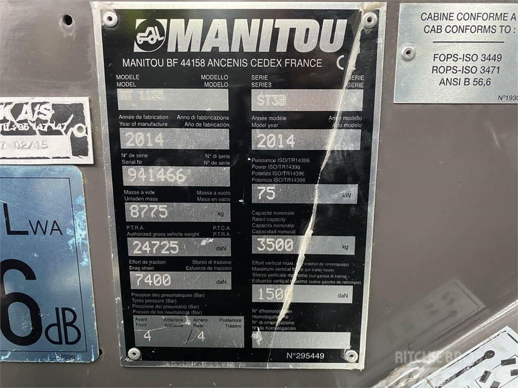 Manitou MT1135 ST3B Telescopic handlers