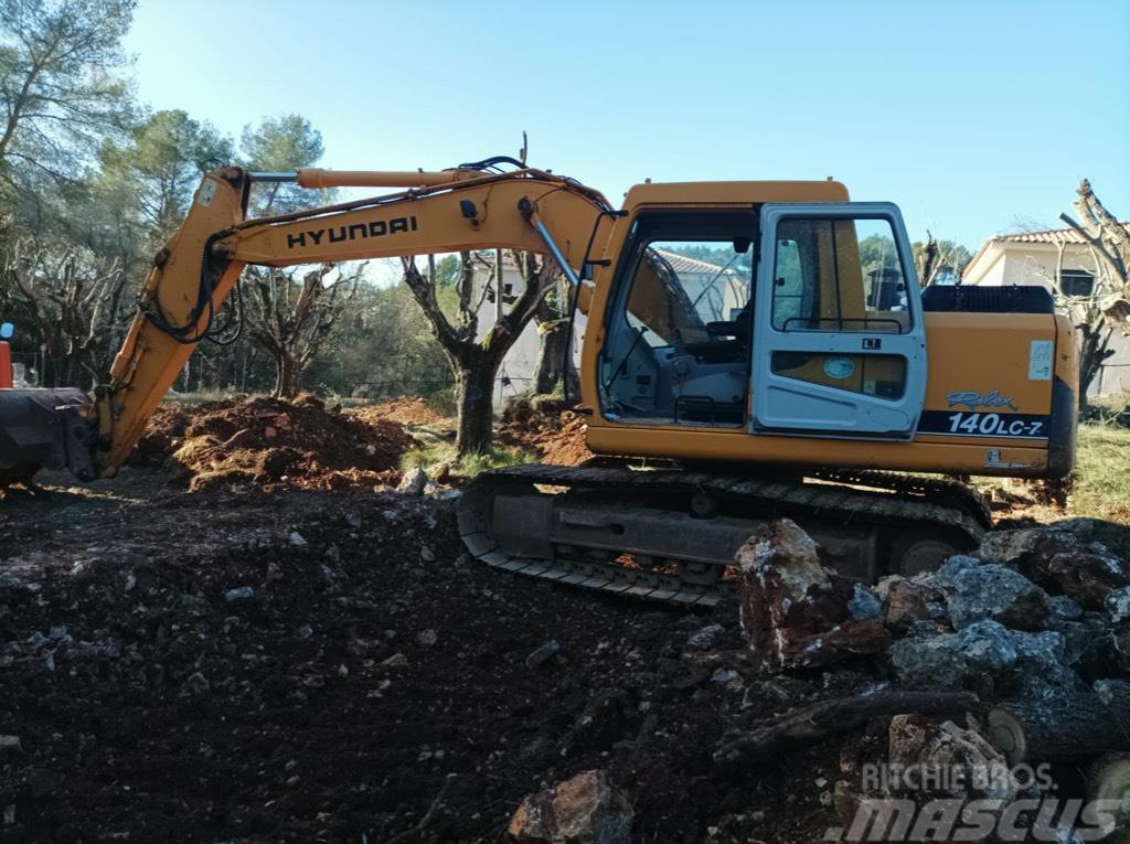Hyundai 140 LC7 Crawler excavators