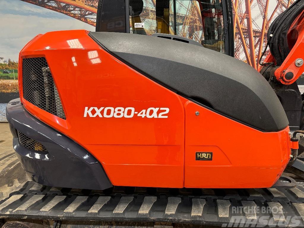 Kubota KX 080-4 Midi excavators  7t - 12t