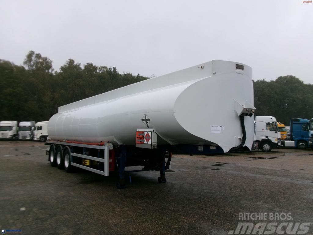 Heil / Thompson Fuel tank alu 45 m3 / 6 comp + pump  / Tanker semi-trailers