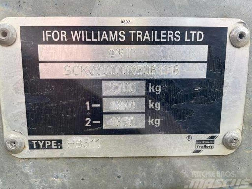 Ifor Williams HB 511 Animal transport trailers