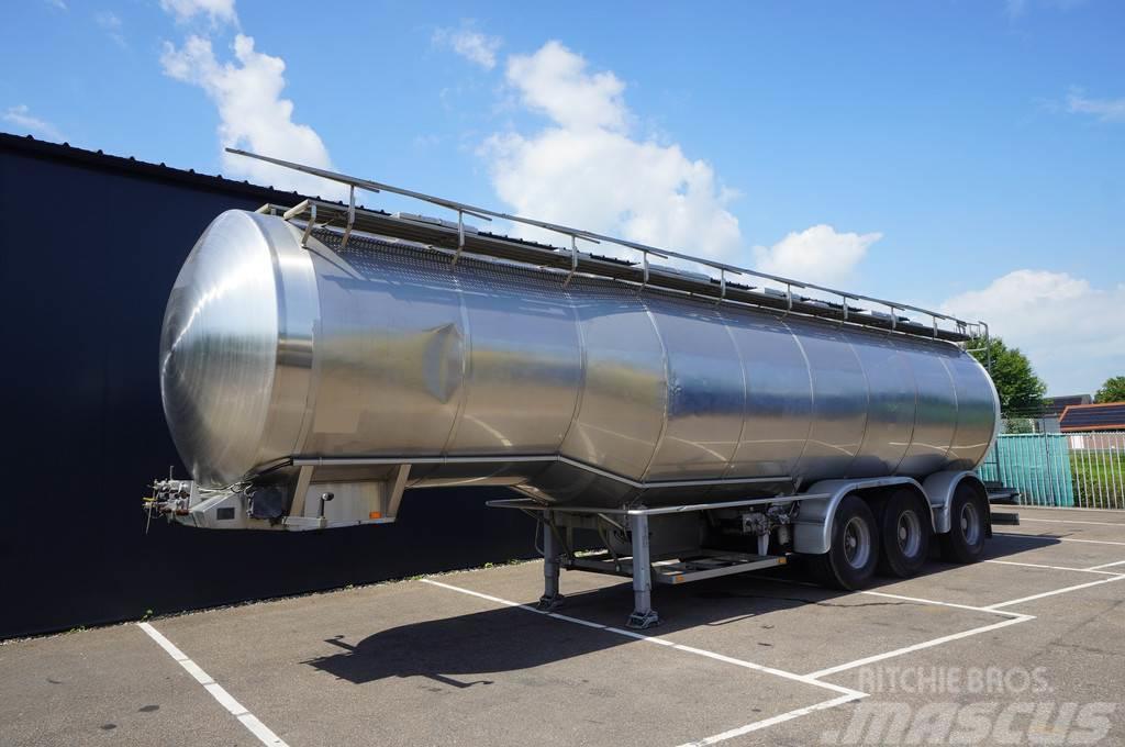 Dijkstra 3 AXLE FOOD TRAILER 26.500 LTR Tanker semi-trailers