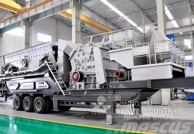 Liming 130~200t/h YG938 FW1214ⅡStation Mobile Concasseur Mobile crushers