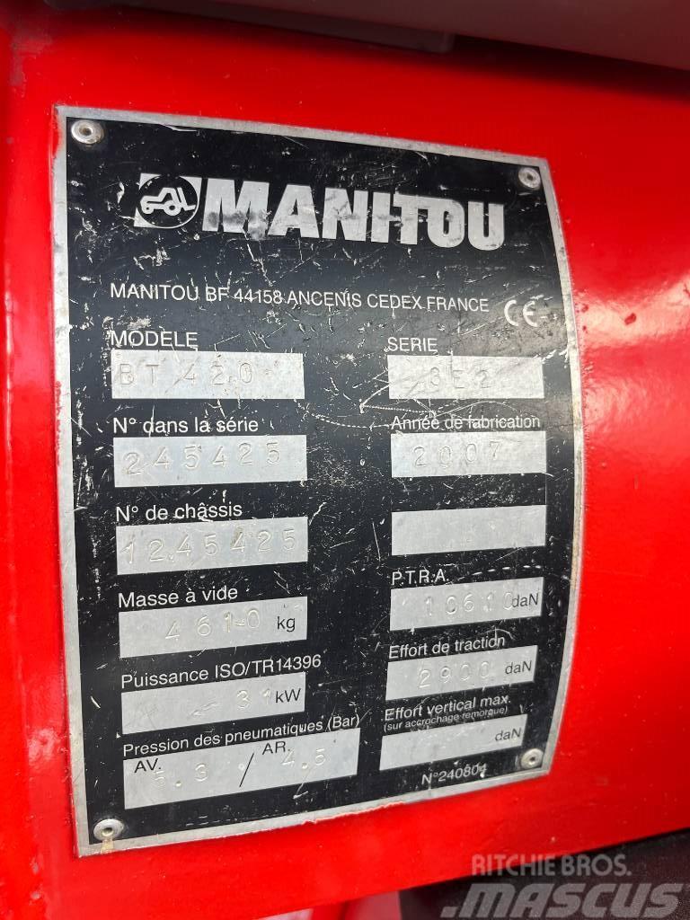 Manitou BT 420 Telehandlers for agriculture