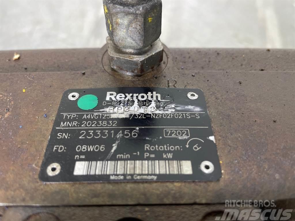 Rexroth A4VG125EP2DT2/32L-Drive pump/Fahrpumpe/Rijpomp Hydraulics
