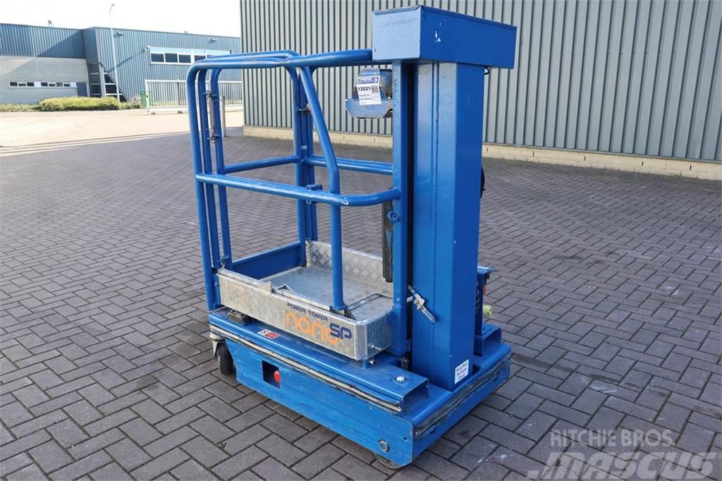 Power TOWER NANO SP Electric, 4.50m Working Height, 200k Articulated boom lifts
