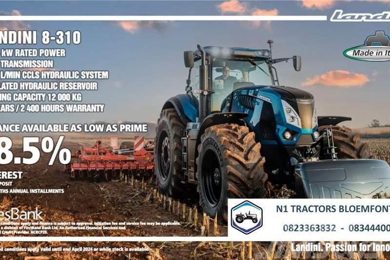 Landini PROMO - Landini 8-310 (215kW) Tractors