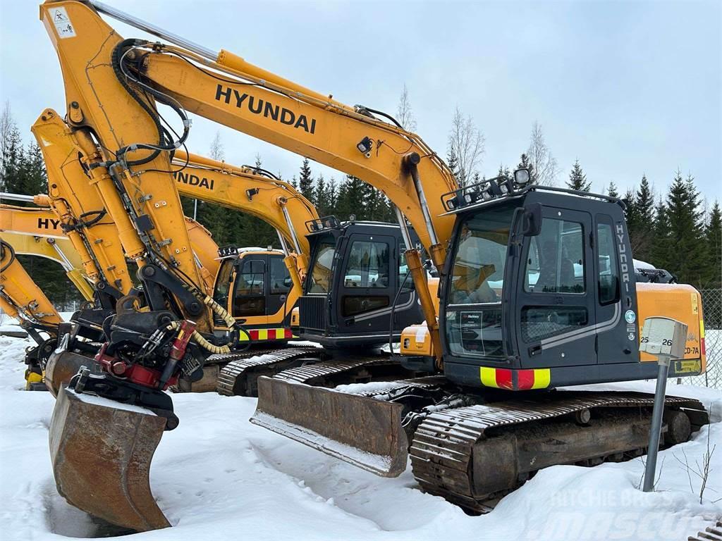 Hyundai Robex 140LCD-7A Crawler excavators