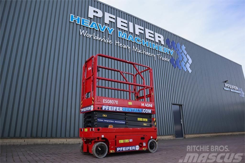 Magni ES0807E Available Directly From Stock, Electric, 7 Scissor lifts