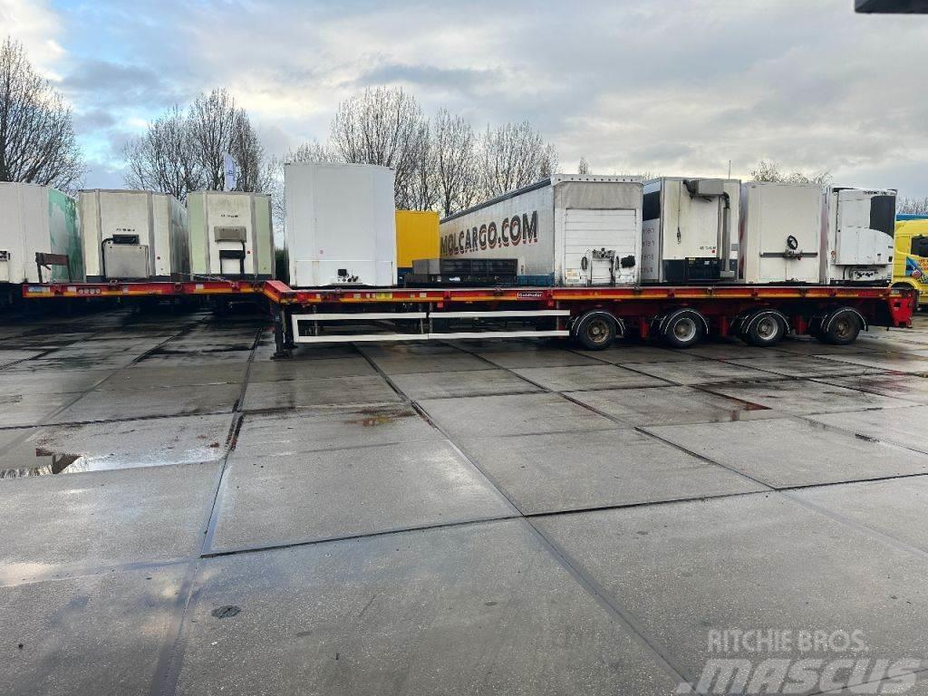 Goldhofer TRIPPLE EXTENDABLE , Totale 51 M 4 AXEL STEERING Low loader-semi-trailers