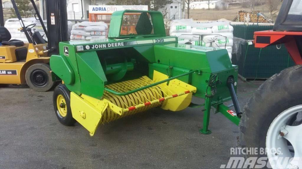 John Deere 339 + wire system Square balers
