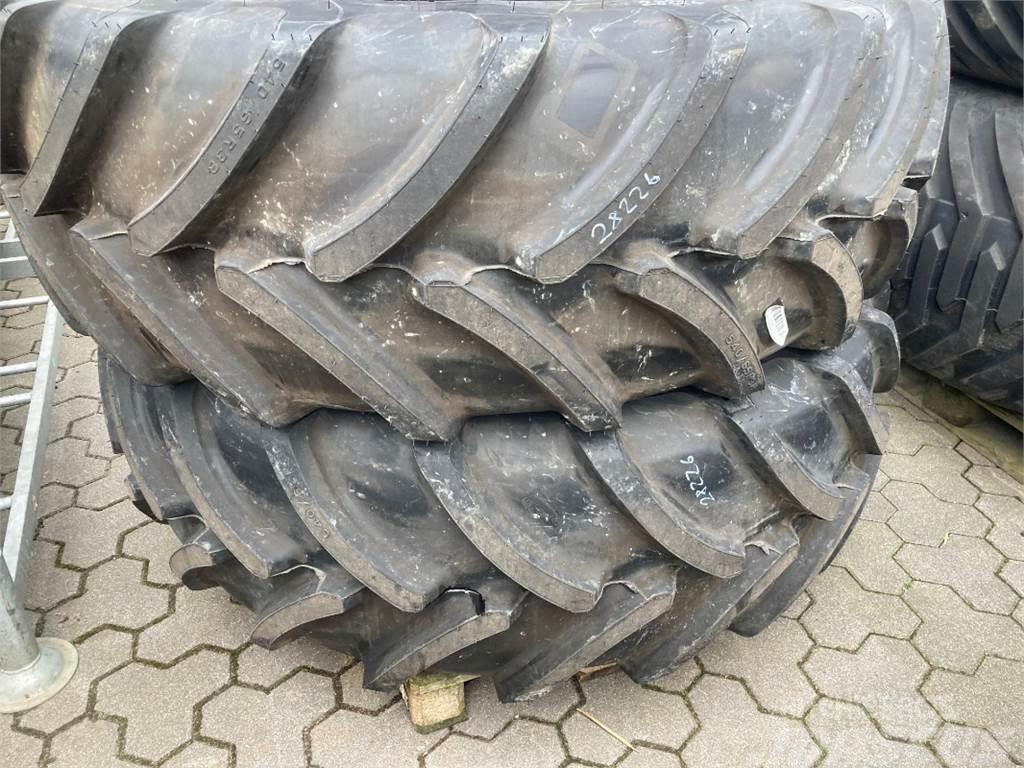 Firestone 2x 540/65 R38 Tyres, wheels and rims
