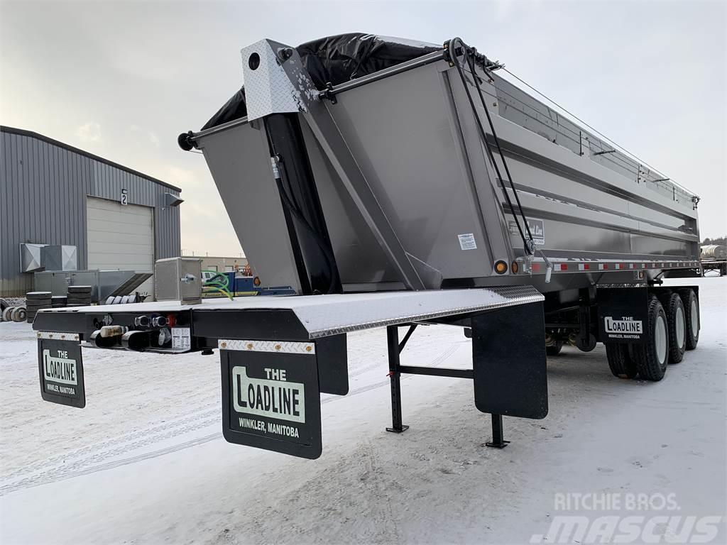  Loadline 35' Triaxle Gravel End Dump Tipper trailers