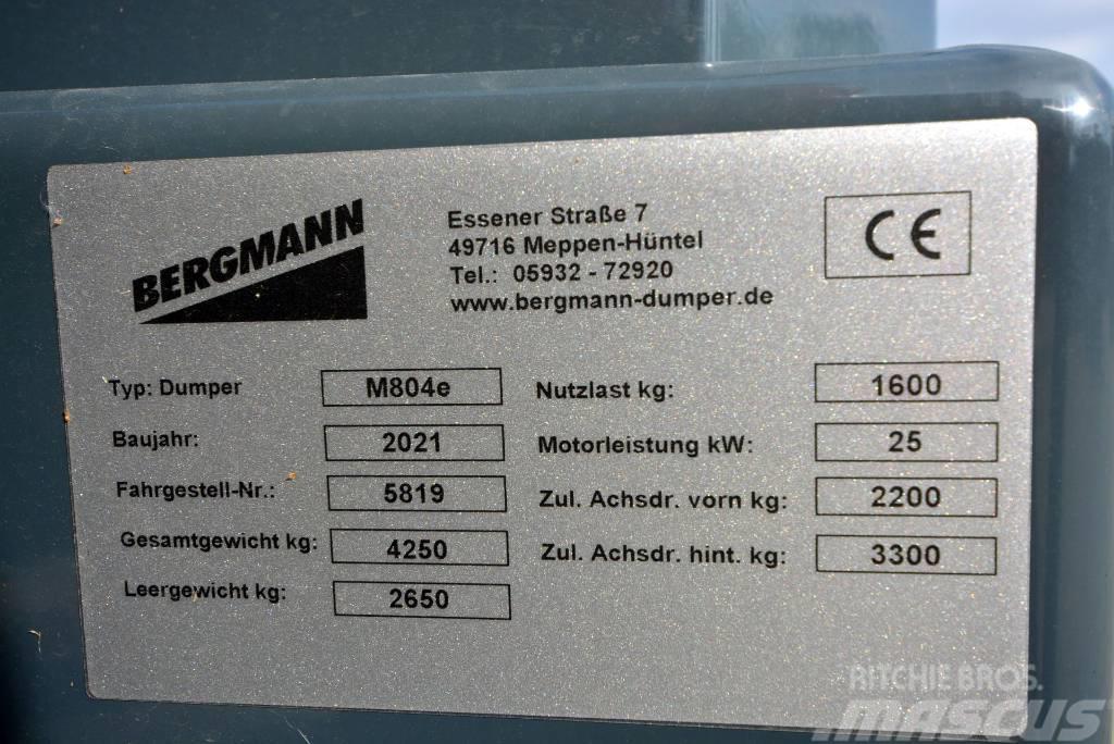 Bergmann M804e elektrisch Articulated Dump Trucks (ADTs)
