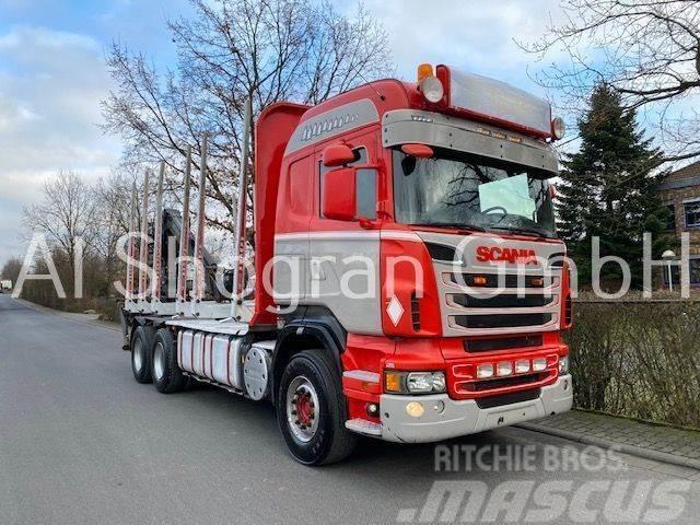 Scania R560 V8 6X4 Kesla 2009 S / Retarder / Euro 5 Timber trucks