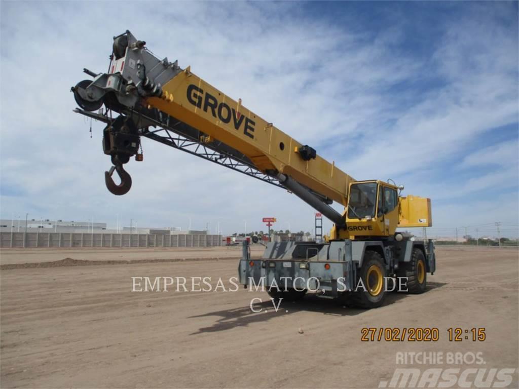Grove RT600E All terrain cranes
