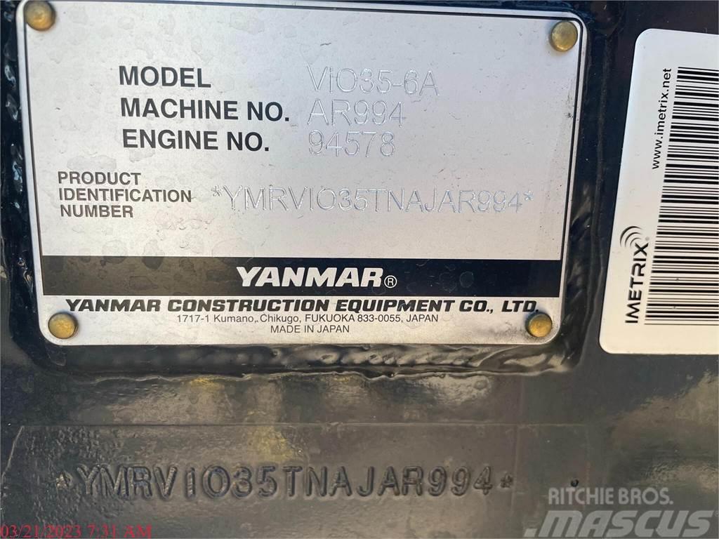 Yanmar VIO35-6A Mini excavators < 7t (Mini diggers)