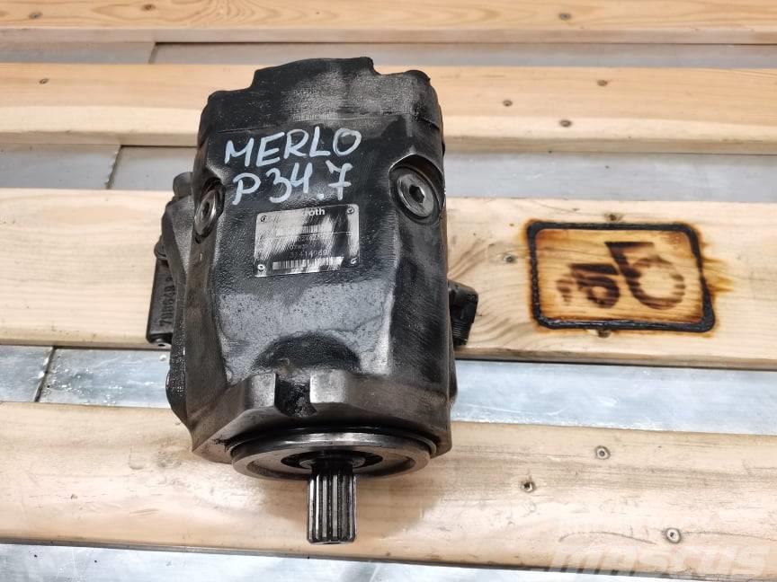 Merlo P 34.7 {Rexroth A10V}hydraulic pump Engines