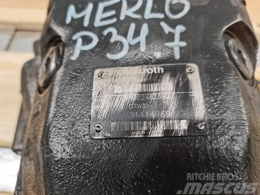 Merlo P 34.7 {Rexroth A10V}hydraulic pump Engines