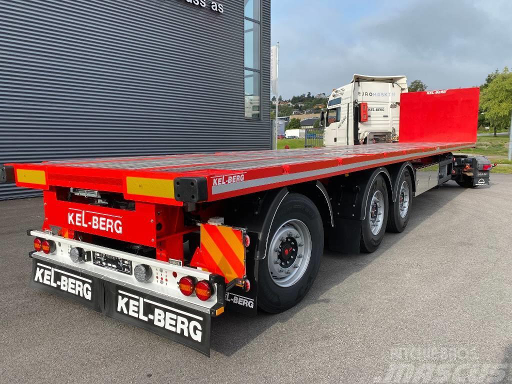 Kel-Berg D105V Tunglastrailer Flatbed/Dropside trailers