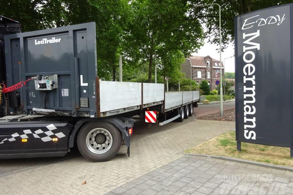 Lecitrailer E3 Semie Lowloader With Sidebords Low loader-semi-trailers