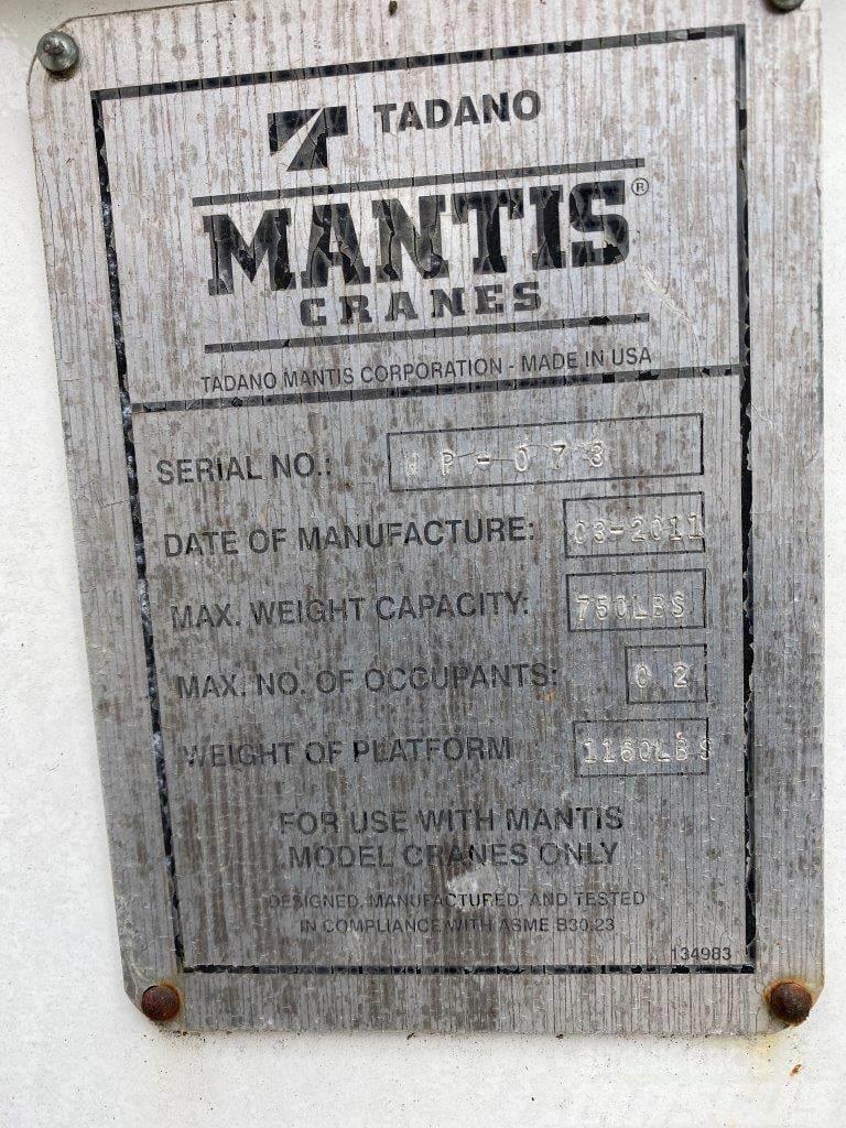 Mantis  Crane parts and equipment