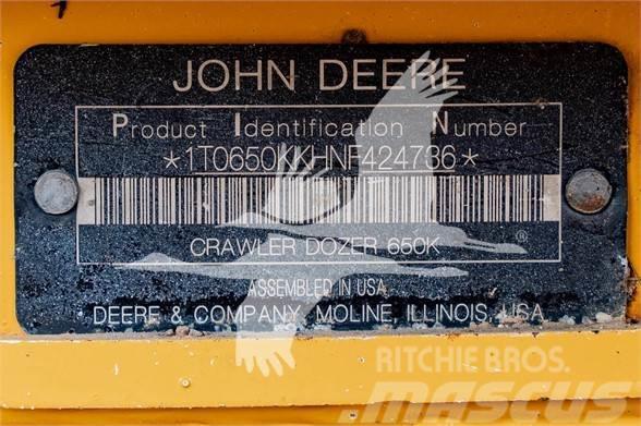 John Deere 650K LGP Crawler dozers