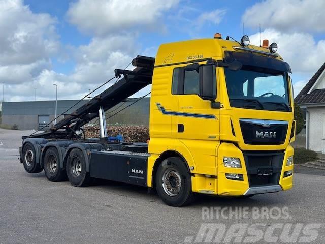 MAN TGX 35.560 8x4 Wirehejs Euro-6 euro-6 Cable lift demountable trucks