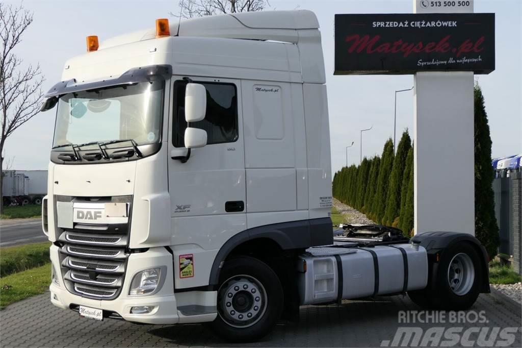 DAF XF 460 / SPACE CAB / OPONY 100% / I-PARK COOL /  E Tractor Units