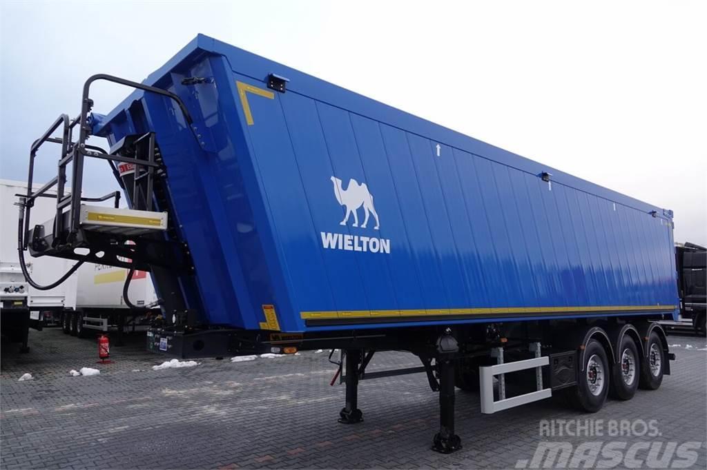Wielton NOWA 2024 R / WYWROTKA 48 M3 /  MULDA ALUMINIOWA / Tipper semi-trailers
