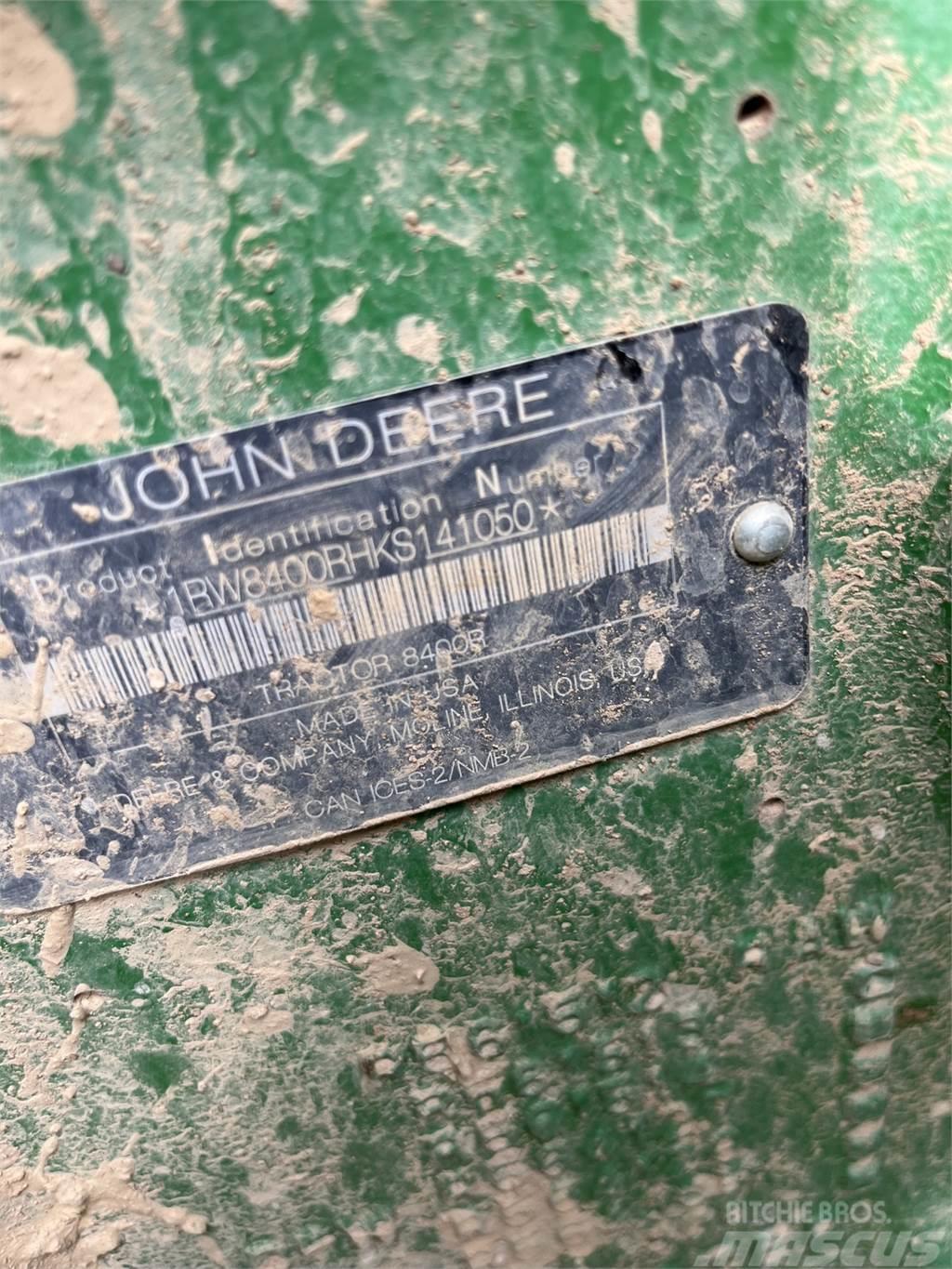 John Deere 8400R Tractors