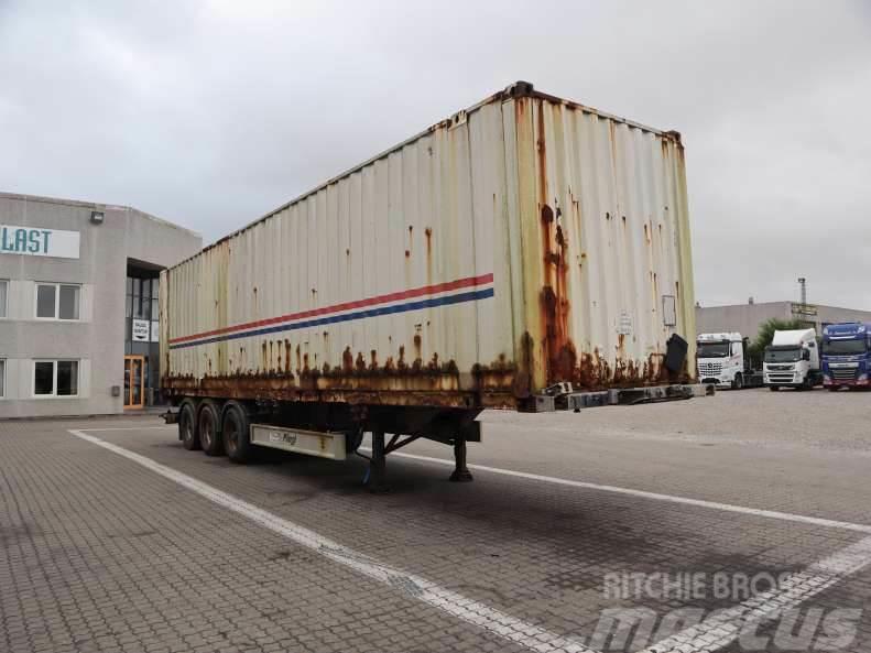 Fliegl Med container Containerframe semi-trailers