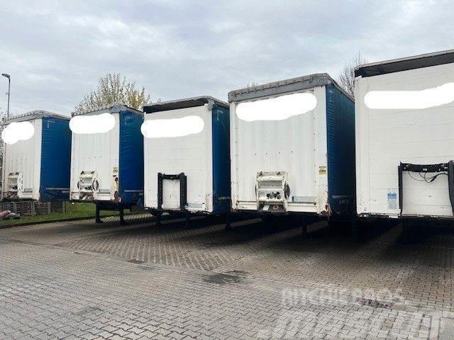 Krone SD Mega-Auflieger, 5 X Vorhanden Curtainsider semi-trailers